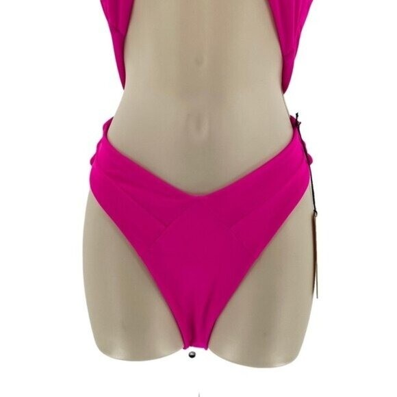 lovewave | NEW The Christensen One Piece Cut Out Swimsuit in Hot Pink Size M