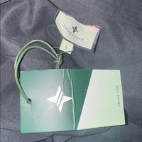 Tuckernuck NEW Black Lantern Sleeve Tory Shirt Midi Dress Size S