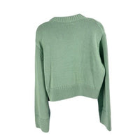 Tuckernuck NEW Mint Chip Aiden Chunky Knit Long Sleeve Crewneck Sweater Size L