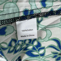 Tuckernuck | NEW Batik Floral Hampton Pull On Cotton Maxi Skirt Size L