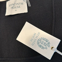 HYACINTH HOUSE NEW Black Bubble Skirt Cecilia Long Sleeve Mini Dress Size XS