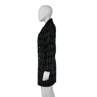 Pomander Place NEW Black Tweed Stacie Preppy Retro Blazer Mini Dress Size XXL
