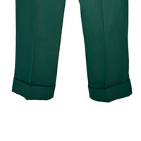 Tuckernuck NEW Green Pleated Duncan High Rise Straight Leg Trouser Pant Size 4