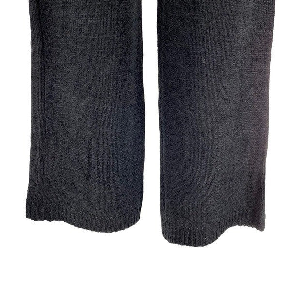 SNDYS NEW Majid Loungewear Black Two Piece Matching Set Sweater Trousers Size S