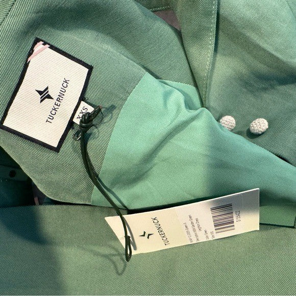 Tuckernuck NEW Garden Green Leighton Sleeveless Linen Midi Dress Size XXS