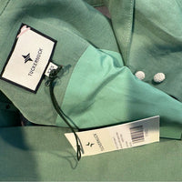 Tuckernuck NEW Garden Green Leighton Sleeveless Linen Midi Dress Size XXS