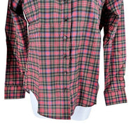 Tuckernuck The Shirt by Rochelle Behrens NEW Classic Red Plaid Icon Shirt XS