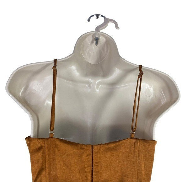 NBD | NWT Archer Crop Top in Gold Size XS