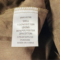 Hyacinth House | NEW Brown Becca V-Neckline Bell-Sleeved Mini Dress Size L