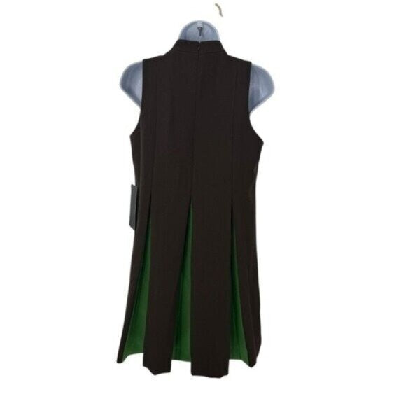 Tuckernuck | NEW Brown Green Demitasse Griffiths Sleeveless Mini Dress Size XXXL