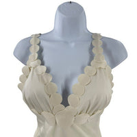 Ancora NEW Ivory Euphoria Blanc One Piece Moderate Coverage Swimsuit Size L