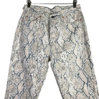 GRLFRND | NEW Karolina High Rise Ankle Jean in Snake Bite Size 28