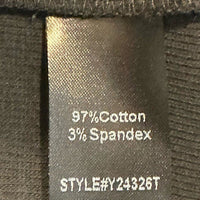 Tuckernuck | NEW Black Foley Rib Crewneck Racerback Tank Size S