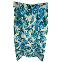 Tuckernuck | NEW Water's Edge Hydrangea Kennedy Front Slit Midi Skirt Size S
