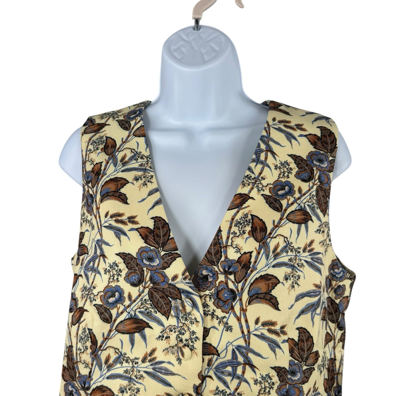 Tuckernuck NEW Montrose Chintz Martine Vest Safari Shorts Matching Set Size XL