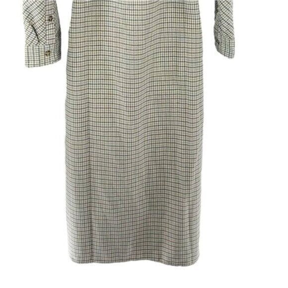 Tuckernuck | NEW Sycamore Check Belted Vera Long Sleeve Maxi Dress Size XXL