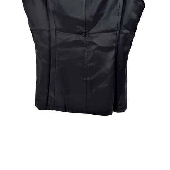 Tuckernuck NEW Black Satin Belle Sleeveless Blouse Top Size XXL