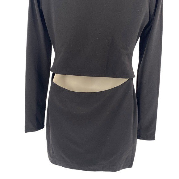 Not Yours To Keep | NEW Berlin Mini Dress in Black Size M