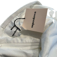 Superdown | NEW Jordan Tie Waist Jumpsuit in White Size L