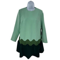 Tuckernuck NEW Sea Grove Pierce Long Sleeve Drop Waist A Line Mini Dress Size L