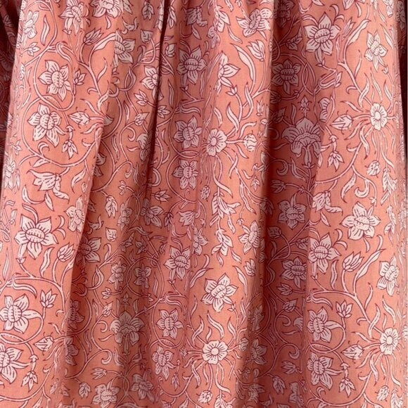 Hyacinth House NEW Oakley Pink Relaxed Fit Floral Mini Dress Size Small