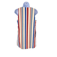 Pomander Place | NEW Americana Stripe Kira V-neckline Mini Dress Size XS