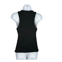 Tuckernuck | NEW Black Foley Rib Crewneck Racerback Tank Size S