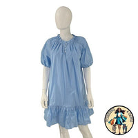 Hyacinth House NEW Light Blue Gwyn Poplin Relaxed Fit Preppy Mini Dress Size S
