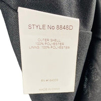 Petal & Pup | NEW Riri Sequin Cocktail V-Neckline Wrap Mini Dress Black Size L