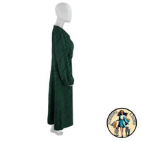 Tuckernuck NEW Pine Twombly Draped Macie Long Sleeve Formal Midi Dress Size S