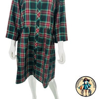 Tuckernuck | NEW Festive Plaid Tartan Royal Shirt Mini Dress Size XS
