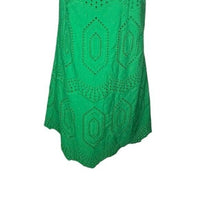 Hyacinth House NEW Green Eyelet Beaded Strap Mini Ibiza Cocktail Dress Size XXL
