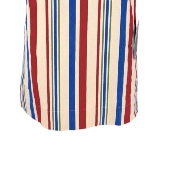Pomander Place | NEW Americana Stripe Kira V-neckline Mini Dress Size M
