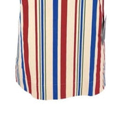 Pomander Place | NEW Americana Stripe Kira V-neckline Mini Dress Size M