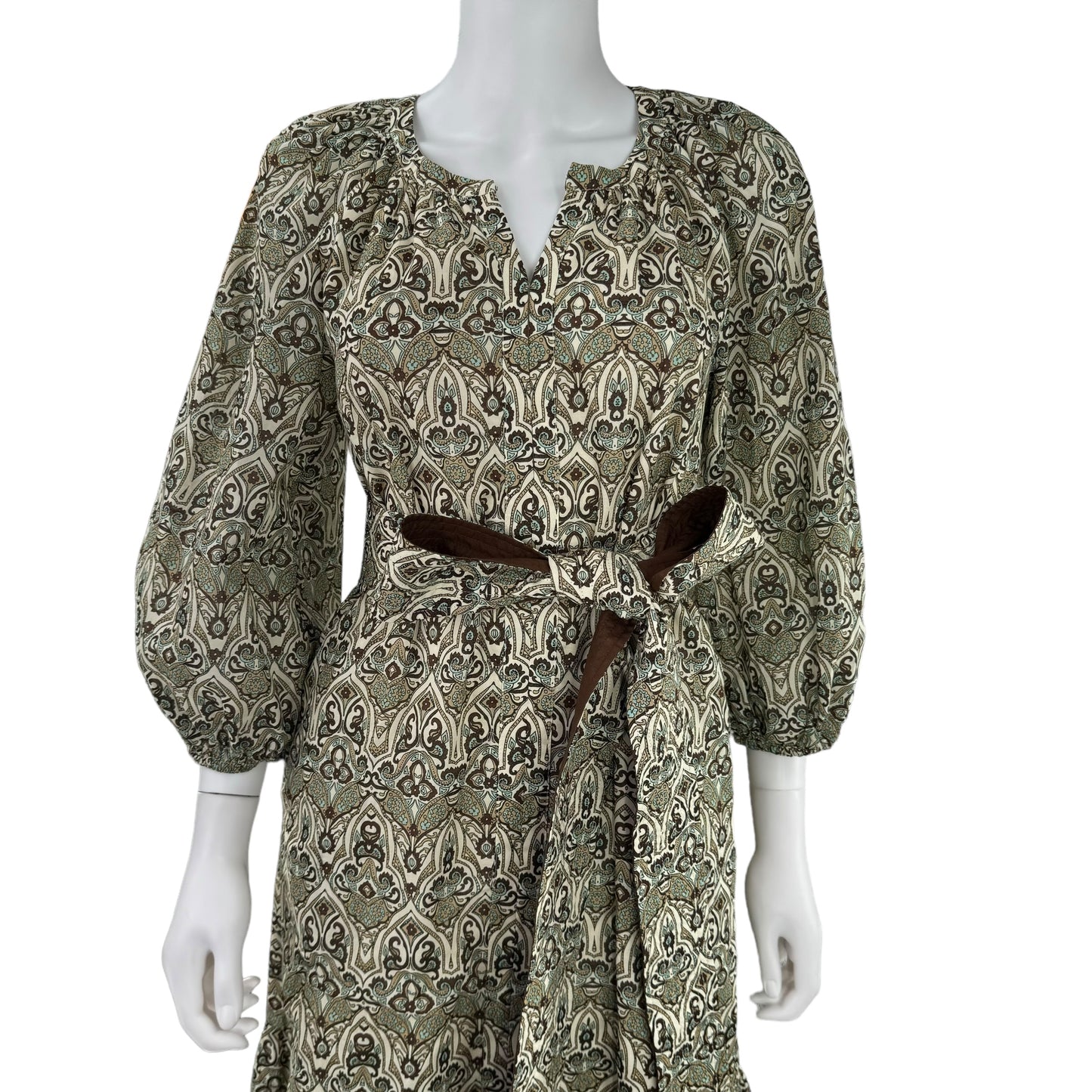 Tuckernuck Lyles Long Sleeve Printed Midi Dress