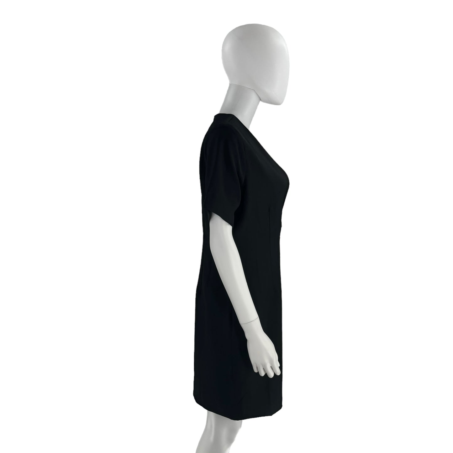 Hyacinth House Beaded Bow Amal Black Mini Dress