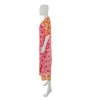 Ro's Garden Pinkostia Geometric Thiago Long Kaftan