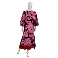 Tuckernuck Lyles Long Sleeve Printed Midi Dress