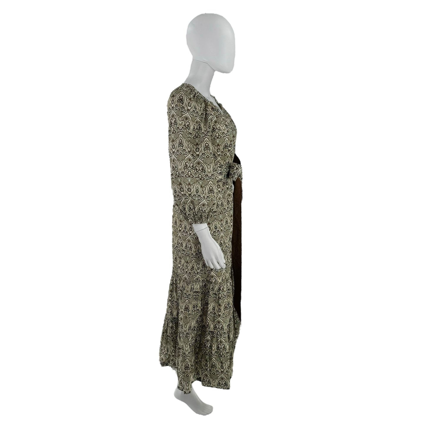 Tuckernuck Lyles Long Sleeve Printed Midi Dress