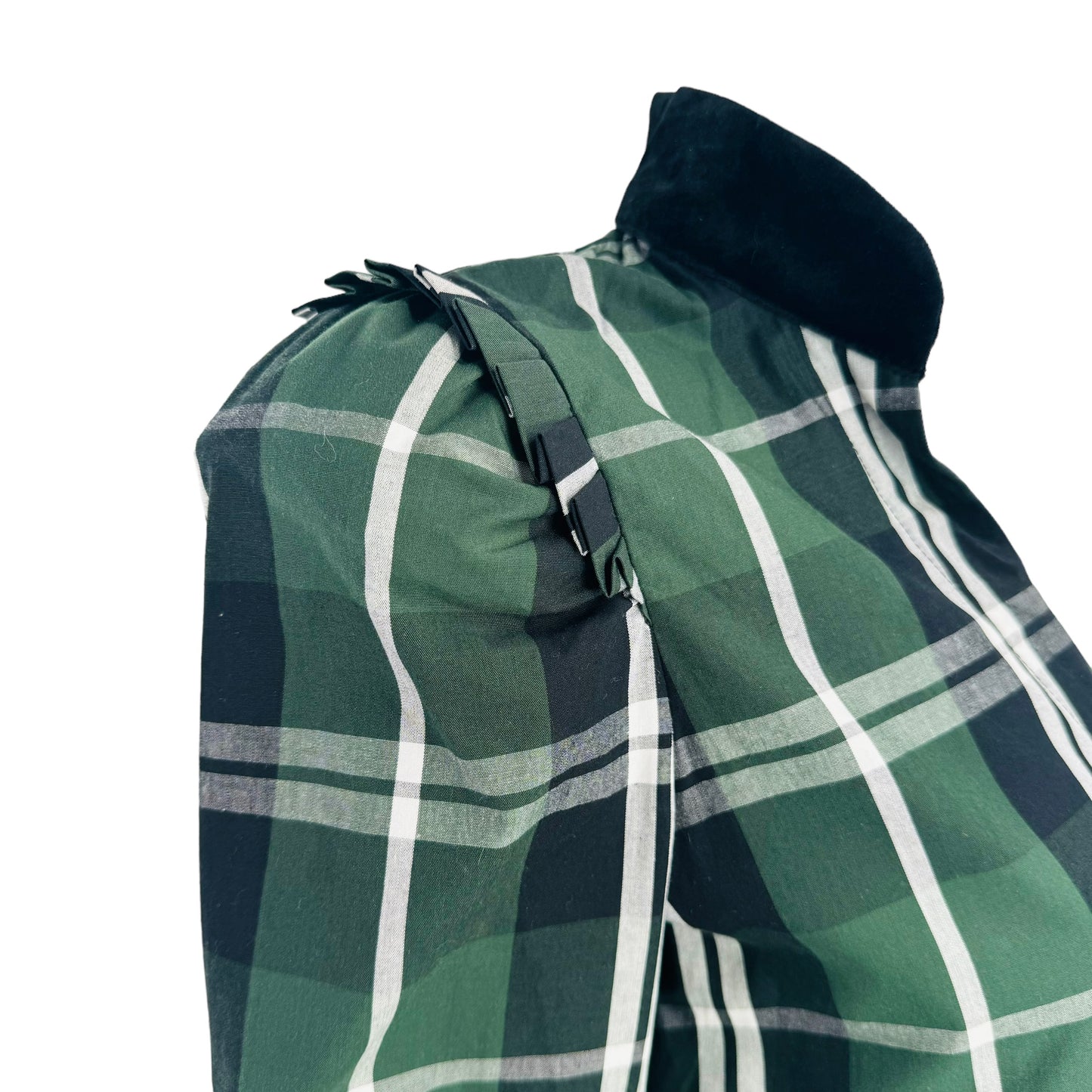 Tuckernuck Bristol Green Plaid Tartan Midi Dress