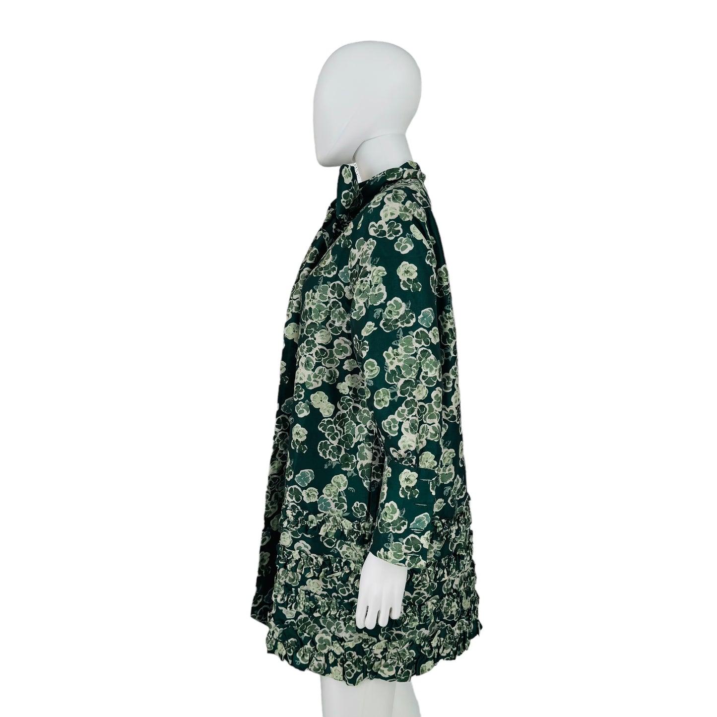 Tuckernuck Green Floral Calyspo Cosmos Celia Mini Dress