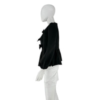 Hyacinth House Embellished Blair Bow Peplum Blouse