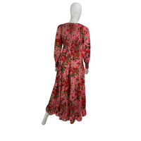 Tuckernuck Pink Peony Meadows Libby Long Sleeve Maxi Dress