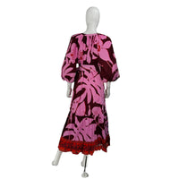 Tuckernuck Lyles Long Sleeve Printed Midi Dress