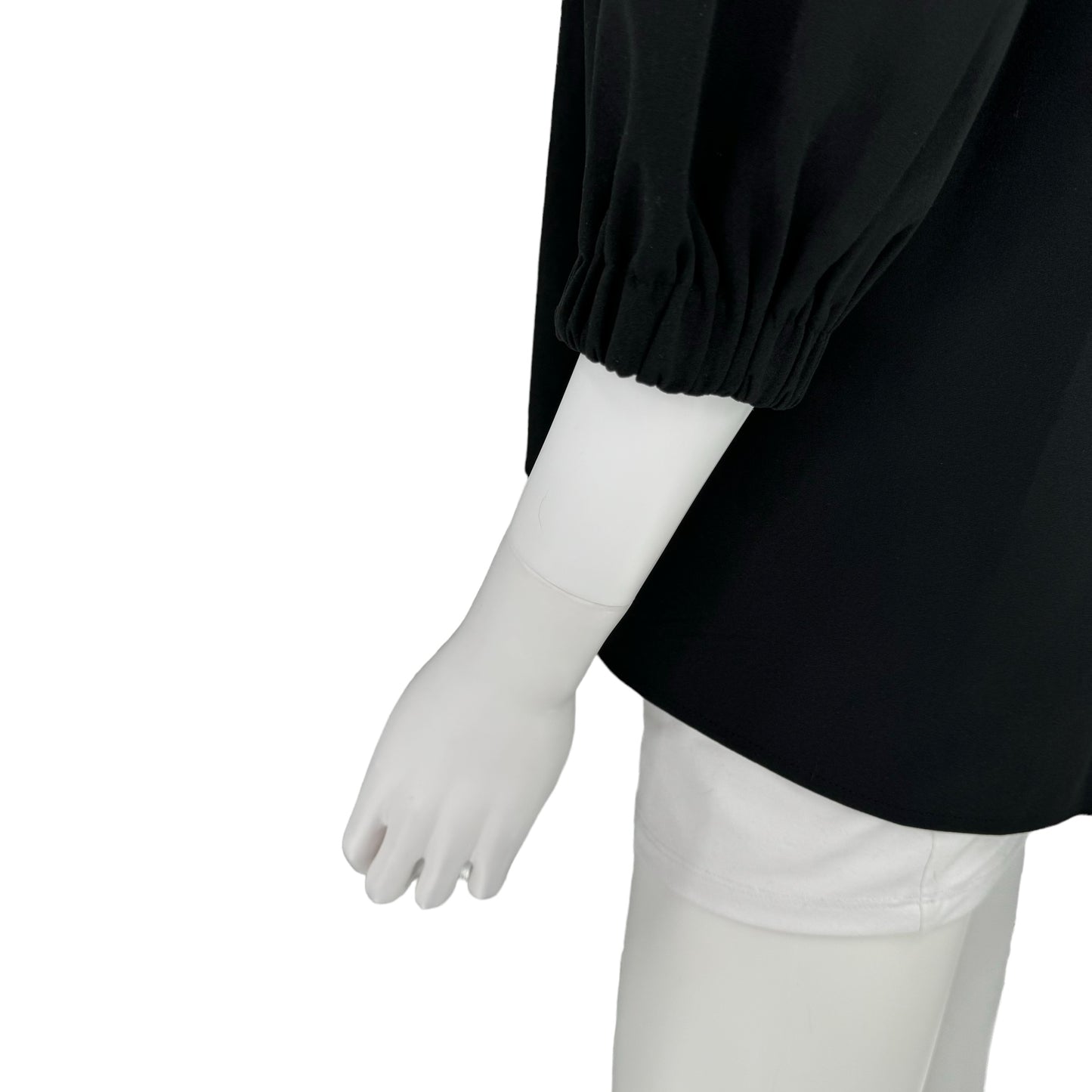 Pomander Place Black Hollis V Neck Blouse