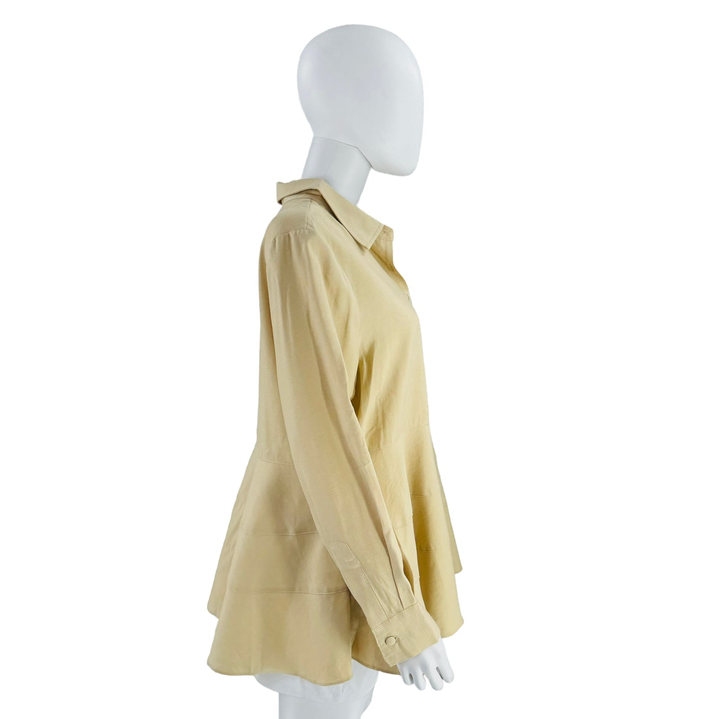 Pomander Place Ashlen Collared Peplum Blouse