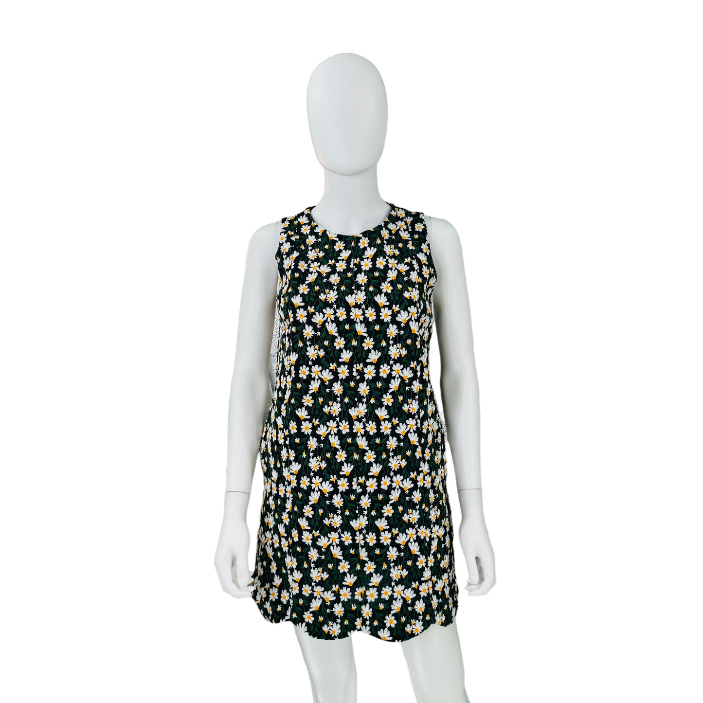 Lost + Wander Chamomile Hills Embroidered Daisy Mini Shift Dress
