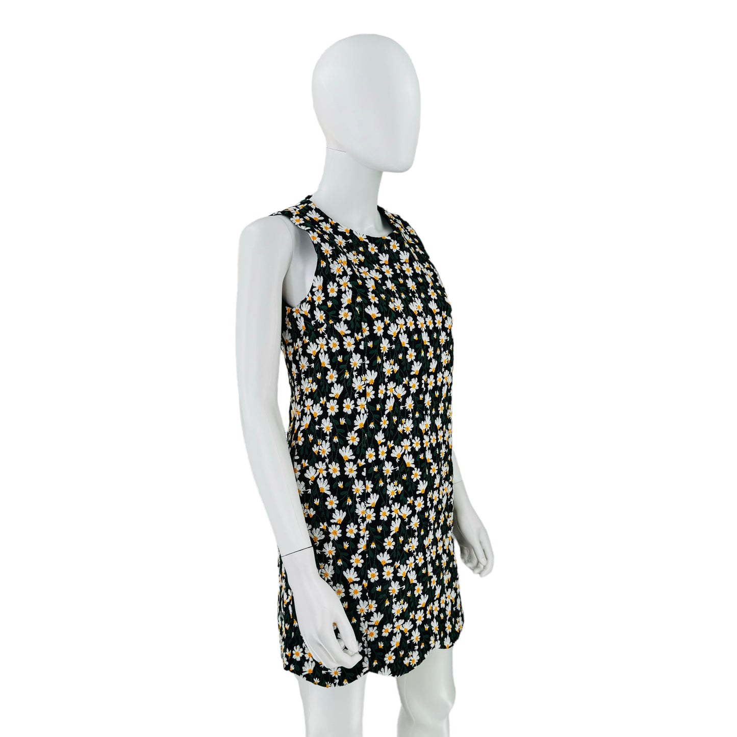 Lost + Wander Chamomile Hills Embroidered Daisy Mini Shift Dress