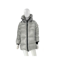 Canada Goose Silverbirch Cypress 750 Fill Puffer in Metallic Silver