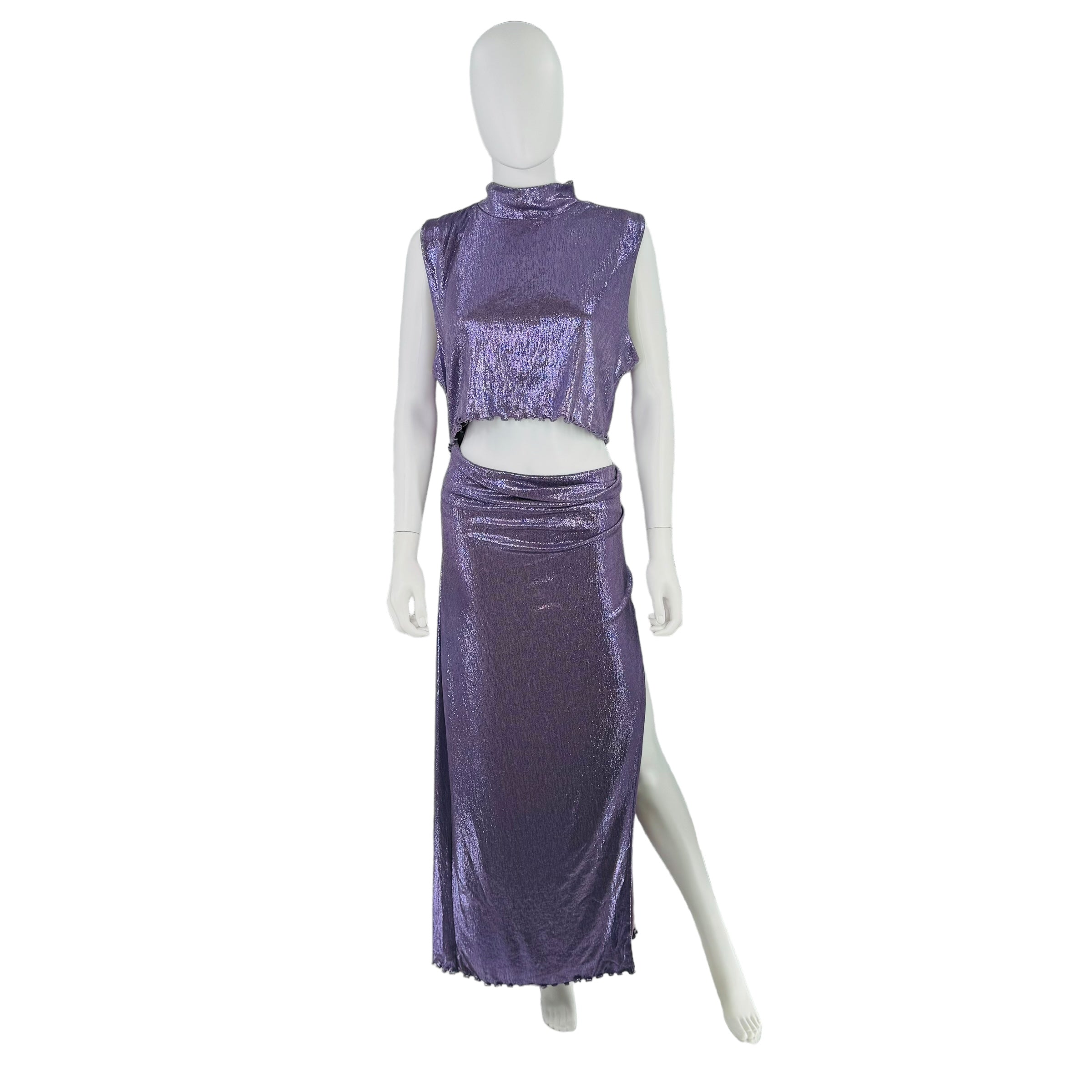 Camila Coelho Marge Midi Dress in Lilac